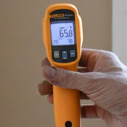 10 deg weather Interior Wall Temp